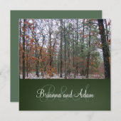 Uitnodiging tot uitzending van gepersonaliseerd ja (Voorkant / Achterkant)