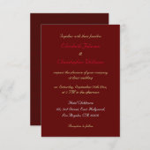 Uitnodiging tot uitzending van gepersonaliseerde E (Voorkant / Achterkant)