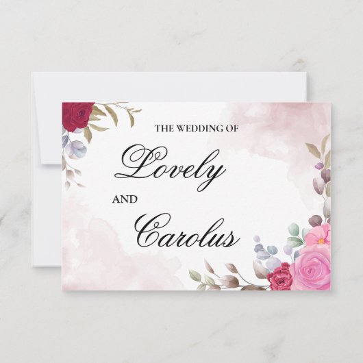 Uitnodiging tot uitzending van gepersonaliseerde r (Achterkant)