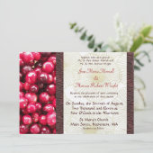 Uitnodiging tot uitzending van het huwelijk met Cr (Staand voorkant)