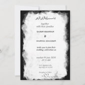 Uitnodiging tot uitzending van het huwelijk tussen (Voorkant)