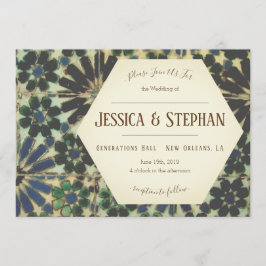 Uitnodiging tot uitzending van het oude blauwe til