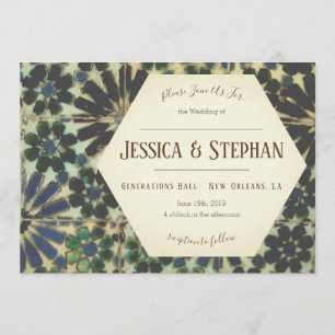 Uitnodiging tot uitzending van het oude blauwe til