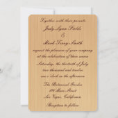 Uitnodiging tot uitzending van het Rustic Blue Mas (Achterkant)