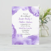 Uitnodiging tot uitzending van het ultra Violet Wa (Staand voorkant)