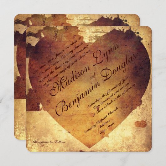 Uitnodiging tot uitzending van koninklijke weduwen (Voorkant / Achterkant)