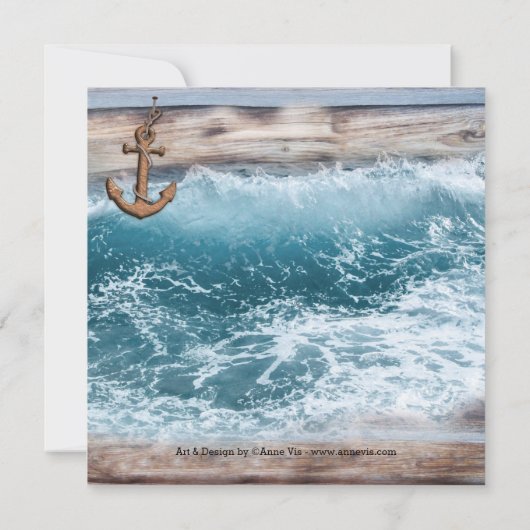 Uitnodiging tot uitzending van notionele bruiloft (Achterkant)