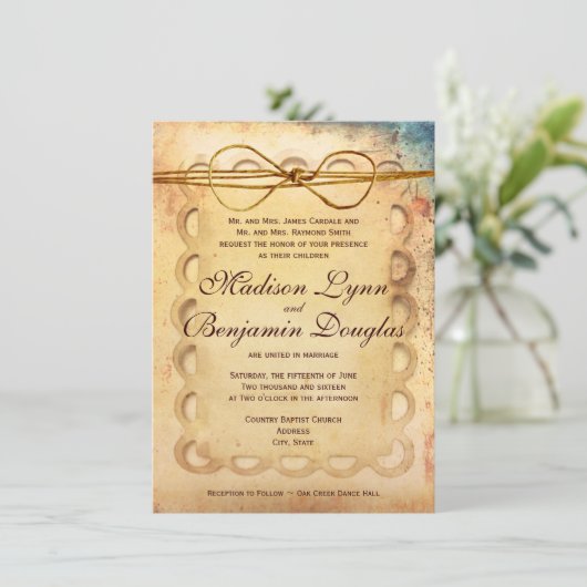 Uitnodiging tot uitzending van  ridder (Staand voorkant)