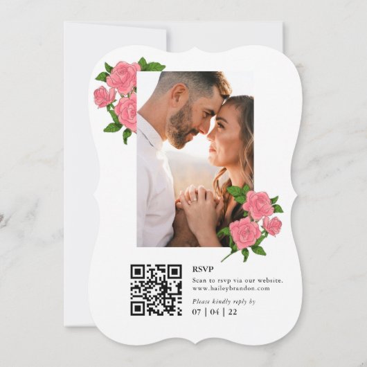 Uitnodiging tot uitzending van Rozen (Achterkant)