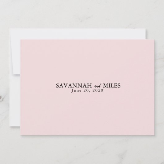 Uitnodiging tot uitzending van tropisch groen hand (Achterkant)