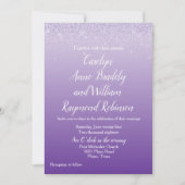 Uitnodiging tot uitzending van ultraviolet huwelij (Voorkant)