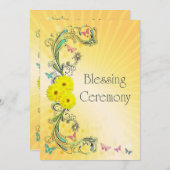 Uitnodiging tot uitzetting voor uitbeningsceremoni (Voorkant / Achterkant)