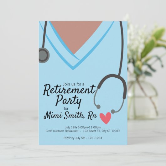 Uitnodiging tot vervroegde uittreding (Staand voorkant)