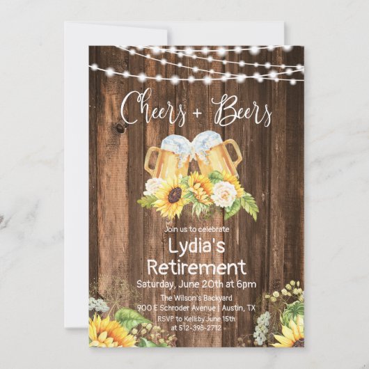 Uitnodiging tot vervroegde uittreding van kaas en  (Voorkant)