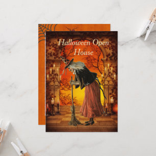 Uitnodiging tot Vintage-heks-partij