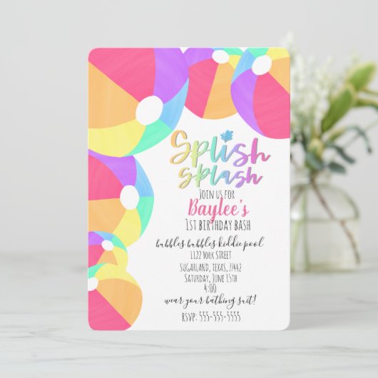 uitnodiging tot vrijdag (Staand voorkant)