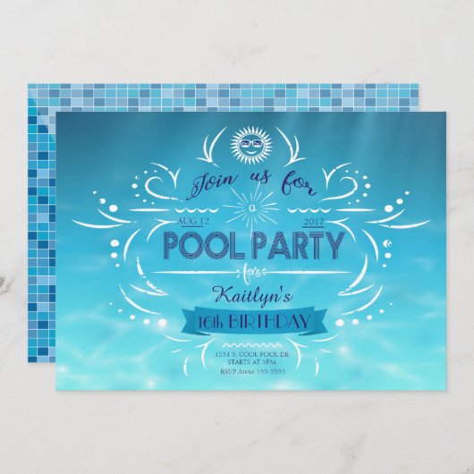 uitnodiging tot vrijdag (Voorkant / Achterkant)