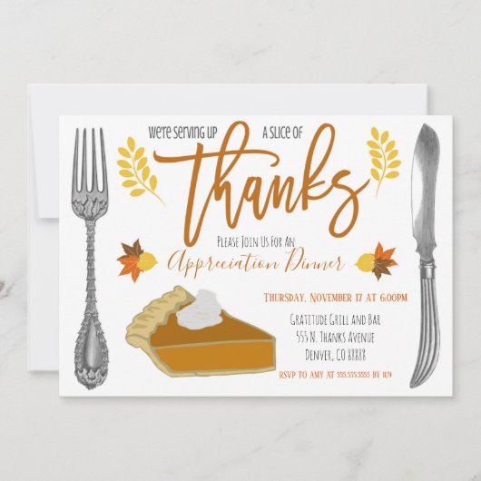 Uitnodiging tot waardering van herfst (Voorkant)