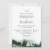 Uitnodiging tot weddenschap in het Rustic Forest M (Voorkant)