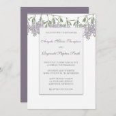 Uitnodiging tot weddenschap met gefinteerde Wister (Voorkant / Achterkant)