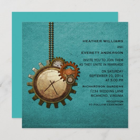 uitnodiging tot weddenschap met klokkenluiders, T (Voorkant / Achterkant)