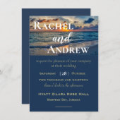 Uitnodiging tot weddenschap op de bestemming Sunny (Voorkant / Achterkant)