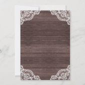 Uitnodiging tot weddenschap op het Rustische zonne (Achterkant)