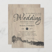 Uitnodiging tot weddenschap over het lustige geber (Voorkant / Achterkant)