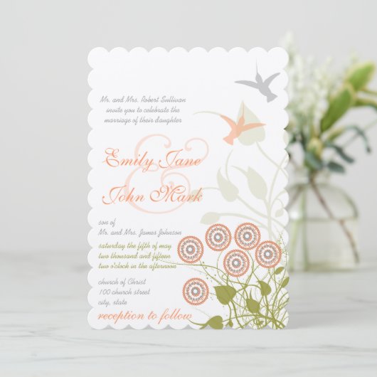 Uitnodiging tot weddenschap over het vliegen en vo (Staand voorkant)