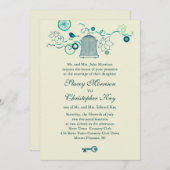 Uitnodiging tot weddenschap over vogeltrek (Voorkant / Achterkant)