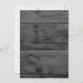 Uitnodiging tot weddenschap tussen Rustic Sunflowe (Achterkant)