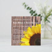 Uitnodiging tot weddenschap tussen Rustic Yellow S (Staand voorkant)