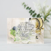 Uitnodiging tot weddenschap uit de wijnstok (Staand voorkant)