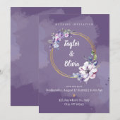 Uitnodiging tot weddenschappen, Acryluitvindingen (Voorkant / Achterkant)