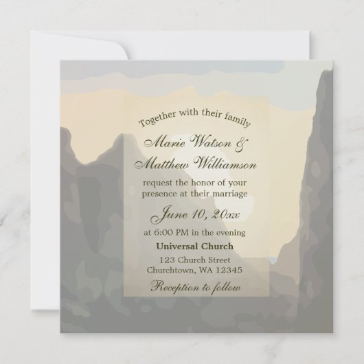 Uitnodiging tot weduwschap (Voorkant)