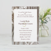 Uitnodiging tot weduwschap (Staand voorkant)