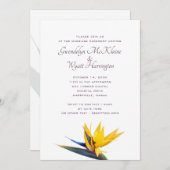 Uitnodiging tot weduwschap met de paradijzen (Voorkant / Achterkant)