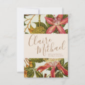  uitnodiging tot weduwschap met Rode Passie (Voorkant)