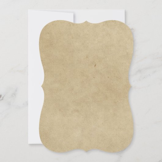 Uitnodiging tot weduwschap op kaart bestemming (Achterkant)