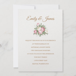  uitnodiging tot weduwschap over Rozen