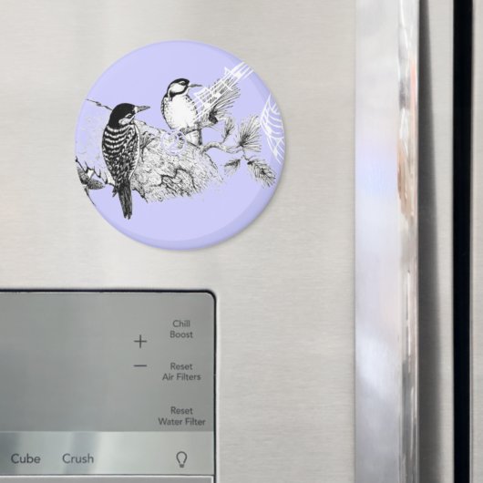  uitnodiging tot weduwschap over Tortelduifjes Magneet (Insitu (Koelkast))