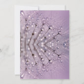 Uitnodiging tot weduwschap tussen Lavender Raindro (Achterkant)