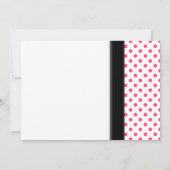 Uitnodiging tot weduwschap via hotroze poka (Achterkant)