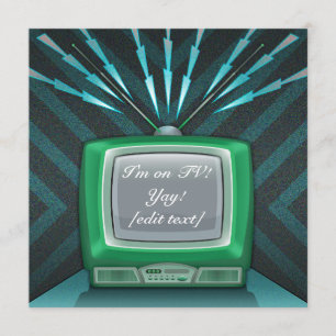 Uitnodiging tv-kaart