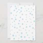 Uitnodiging Twinkle Twinkle Little Star Feest (Achterkant)