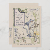 Uitnodiging uit en lopende uitnodiging (Voorkant / Achterkant)