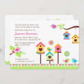 Uitnodiging uit hoofde van Birdie (Voorkant / Achterkant)