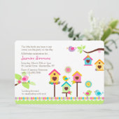 Uitnodiging uit hoofde van Birdie (Staand voorkant)