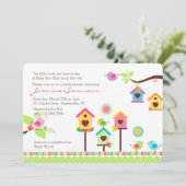 Uitnodiging uit hoofde van Birdie (Staand voorkant)