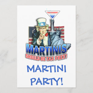 Uitnodiging, Uitnodiging - Martinis zou Belasting